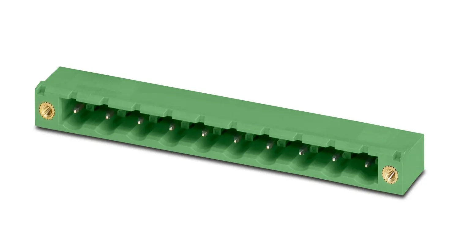 Produktfoto 1 von Phoenix Contact COMBICON MSTB Steckbarer Klemmenblock Header 2-Kontakte 7.62mm-Raster gewinkelt