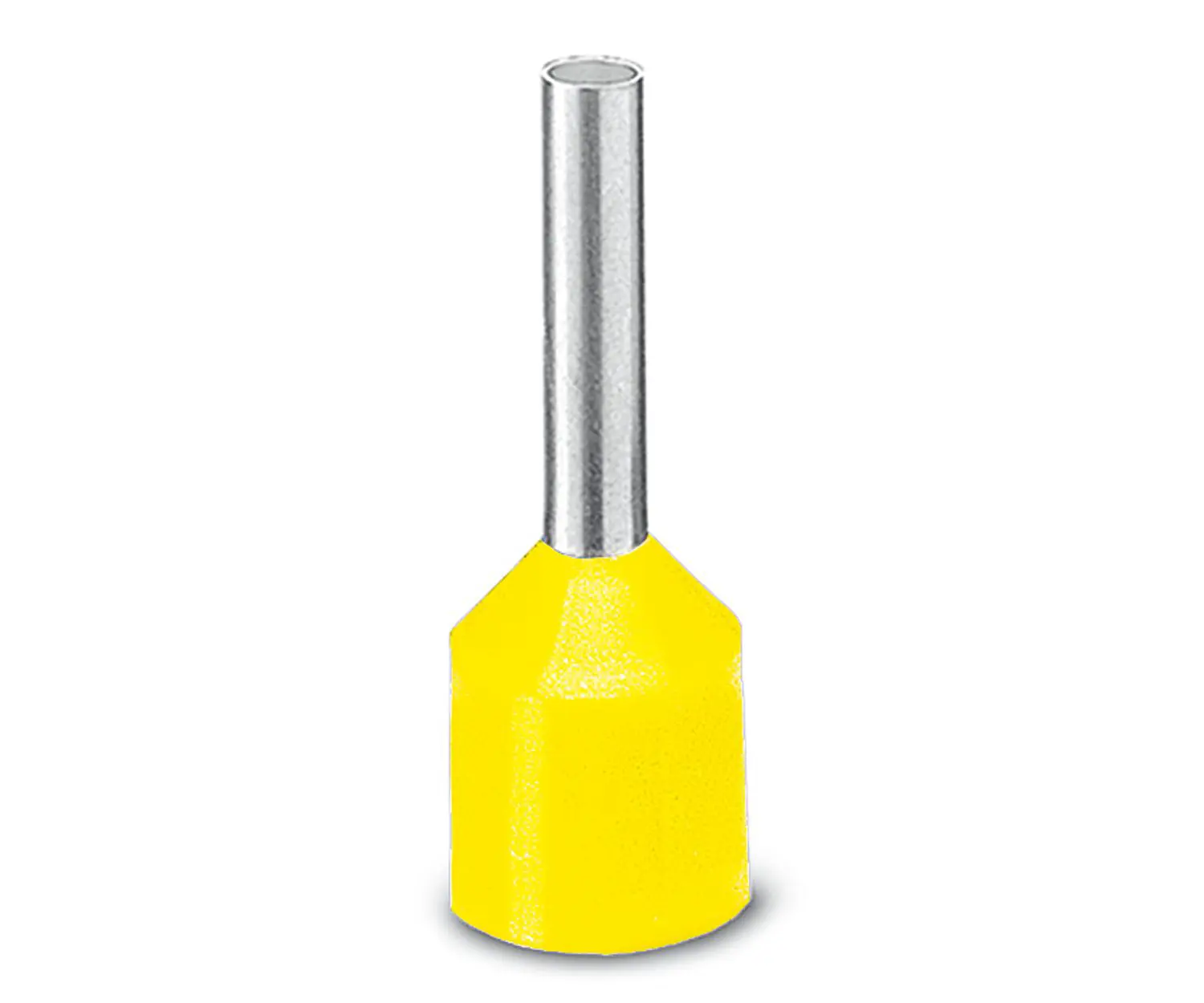 Produktfoto 1 von Phoenix Contact Hülse, Stift ø 3.6mm, Gelb, Kunststoff, 23mm