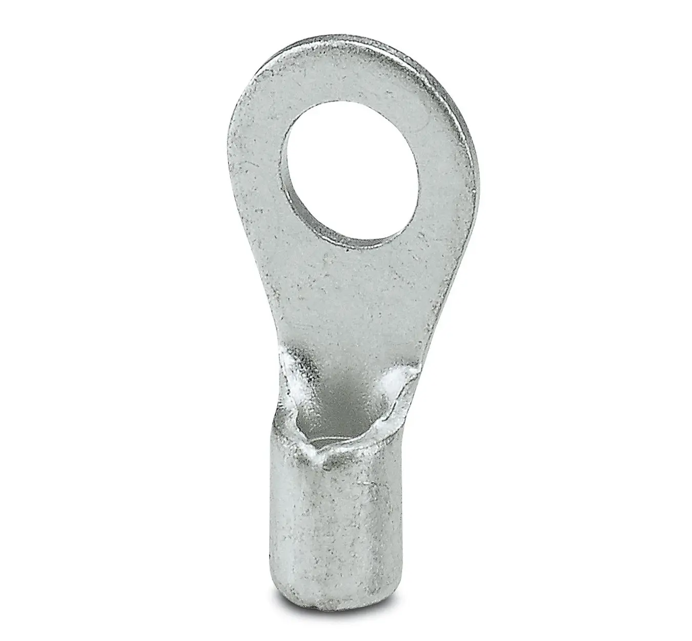 Produktfoto 1 von Phoenix Contact Ringkabelschuh, Unisoliert, Silber, aussen ø 4 mm, innen ø 4.3 mm, M4