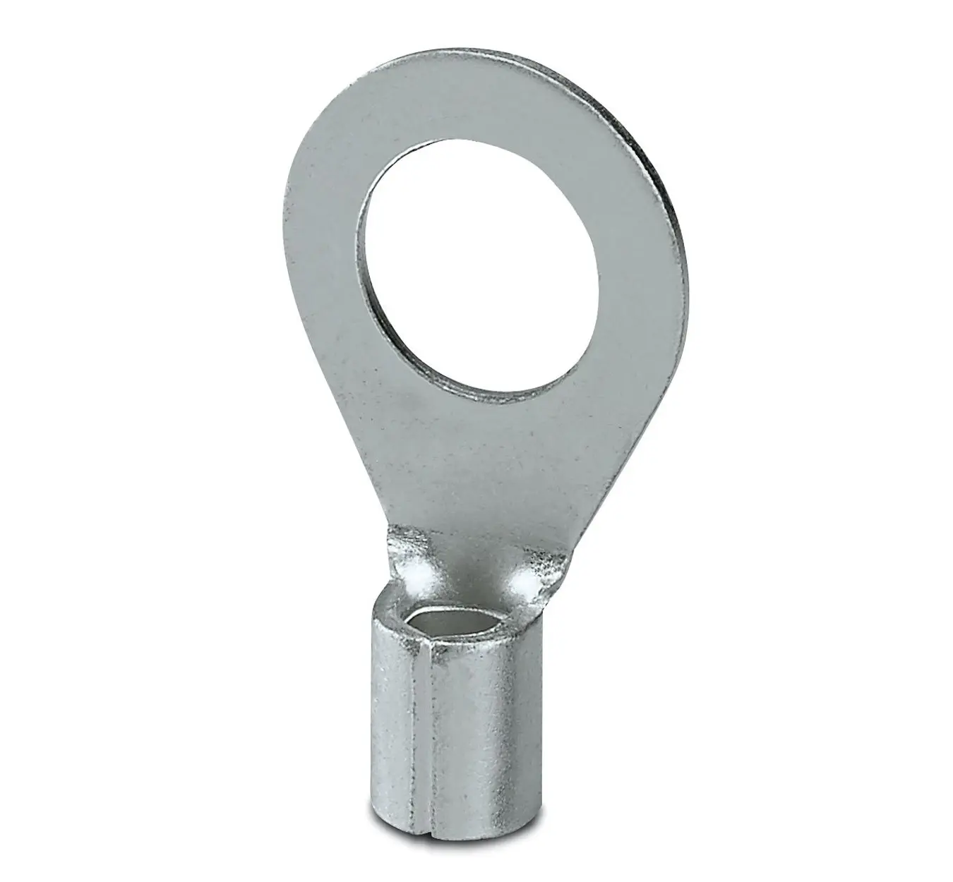Produktfoto 1 von Phoenix Contact C-RC Ringkabelschuh, Unisoliert, Silber, aussen ø 10 mm, innen ø 10.5 mm, M10