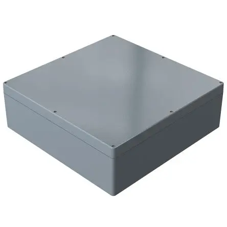 Produktfoto 1 von Rose 1606020; Gehäuse; Aluminium; Silber, Grau; IK09 IP66 Breite 600 mm Höhe 600 mm