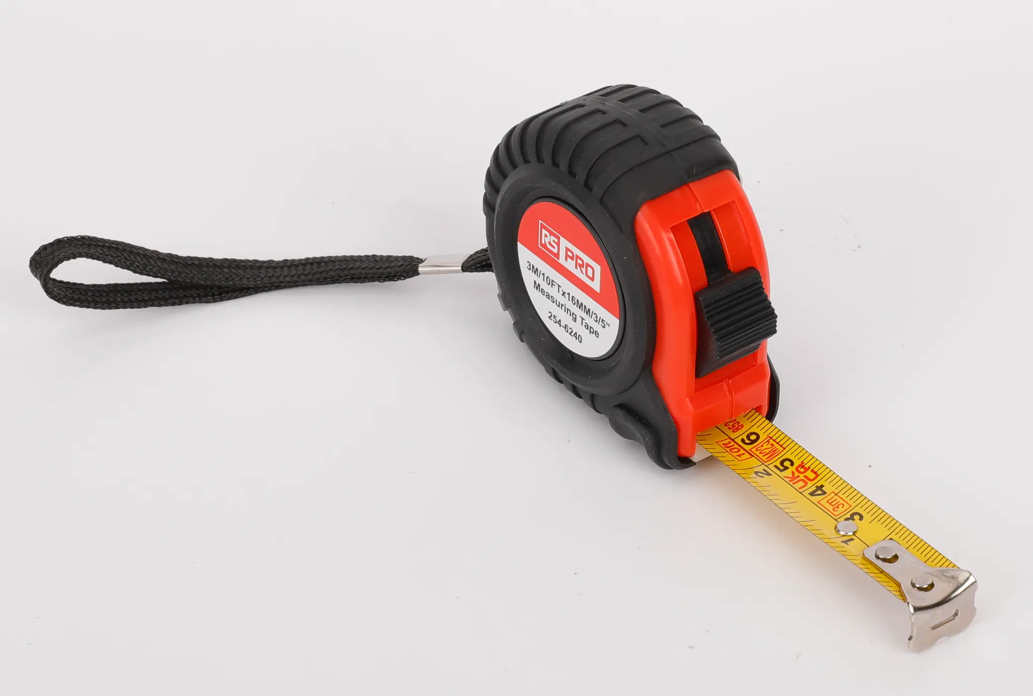 Produktfoto 1 von RS PRO S85 Maßband, L. 3 m Zoll, Metrisch 16 mm Offen