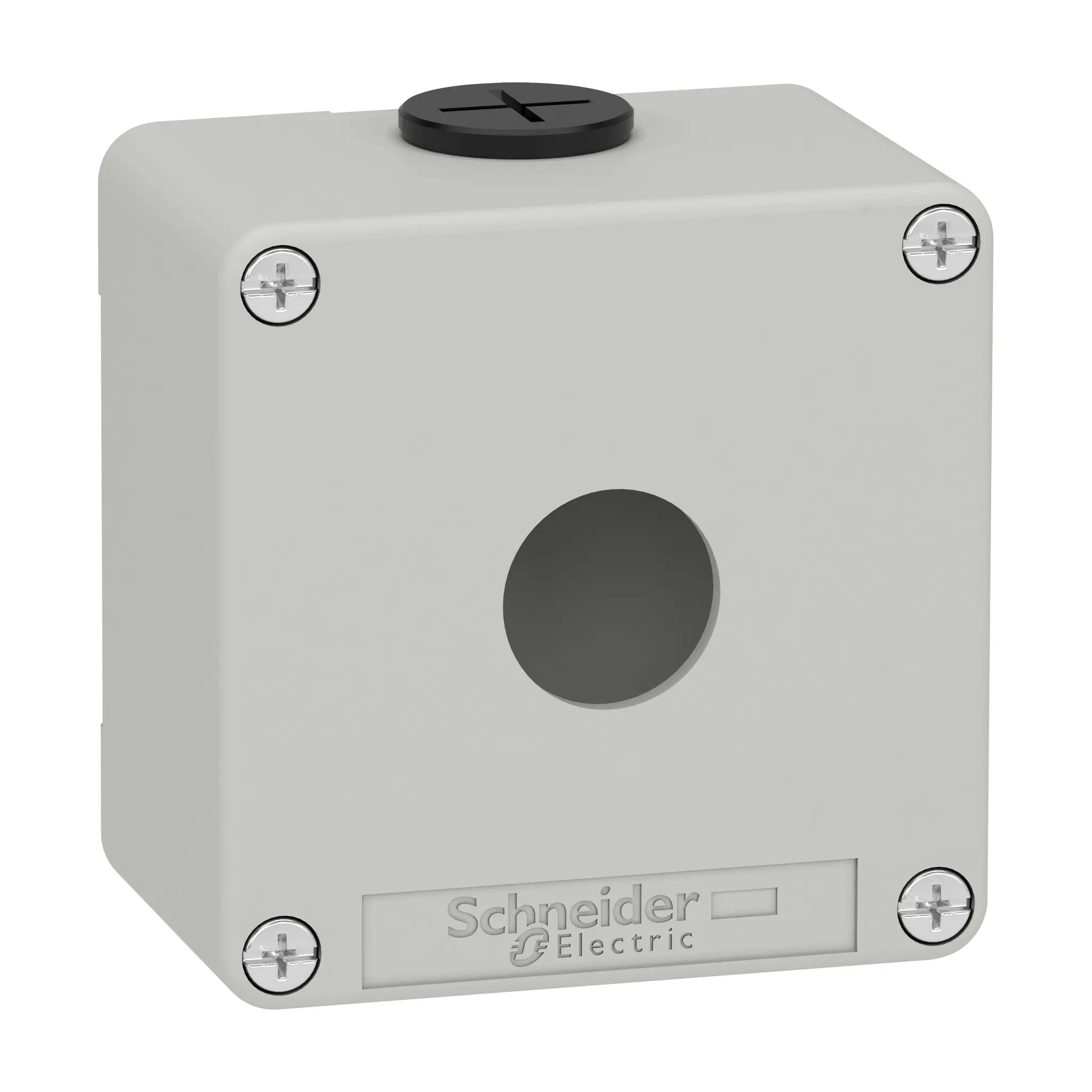Produktfoto 1 von Schneider Electric Harmony XAP; Universalgehäuse; Metall; Grau; IK07 IP65, IP66, IP69 Breite 80 mm Höhe 80 mm Länge 80