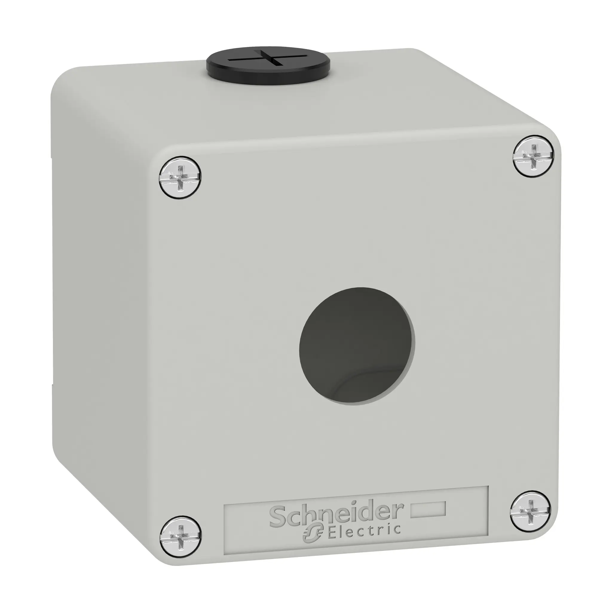 Produktfoto 1 von Schneider Electric Harmony XAP; Universalgehäuse; Metall; IK07 IP65, IP66, IP69 Breite 80 mm Höhe 80 mm Länge 80 mm