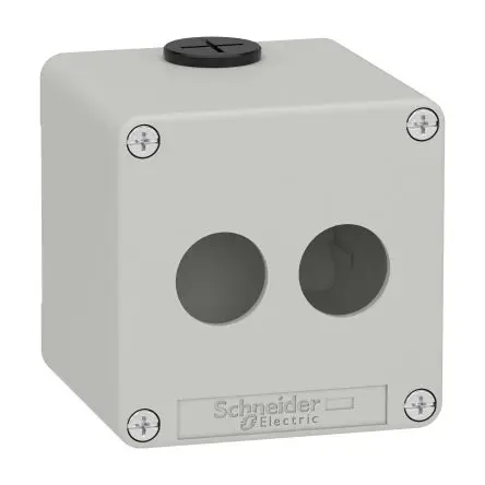 Produktfoto 1 von Schneider Electric Harmony; Gehäuse; Zinkdruckguss; IK07 IP65, IP69, IP66 Breite 80 mm Höhe 80 mm Länge 80 mm