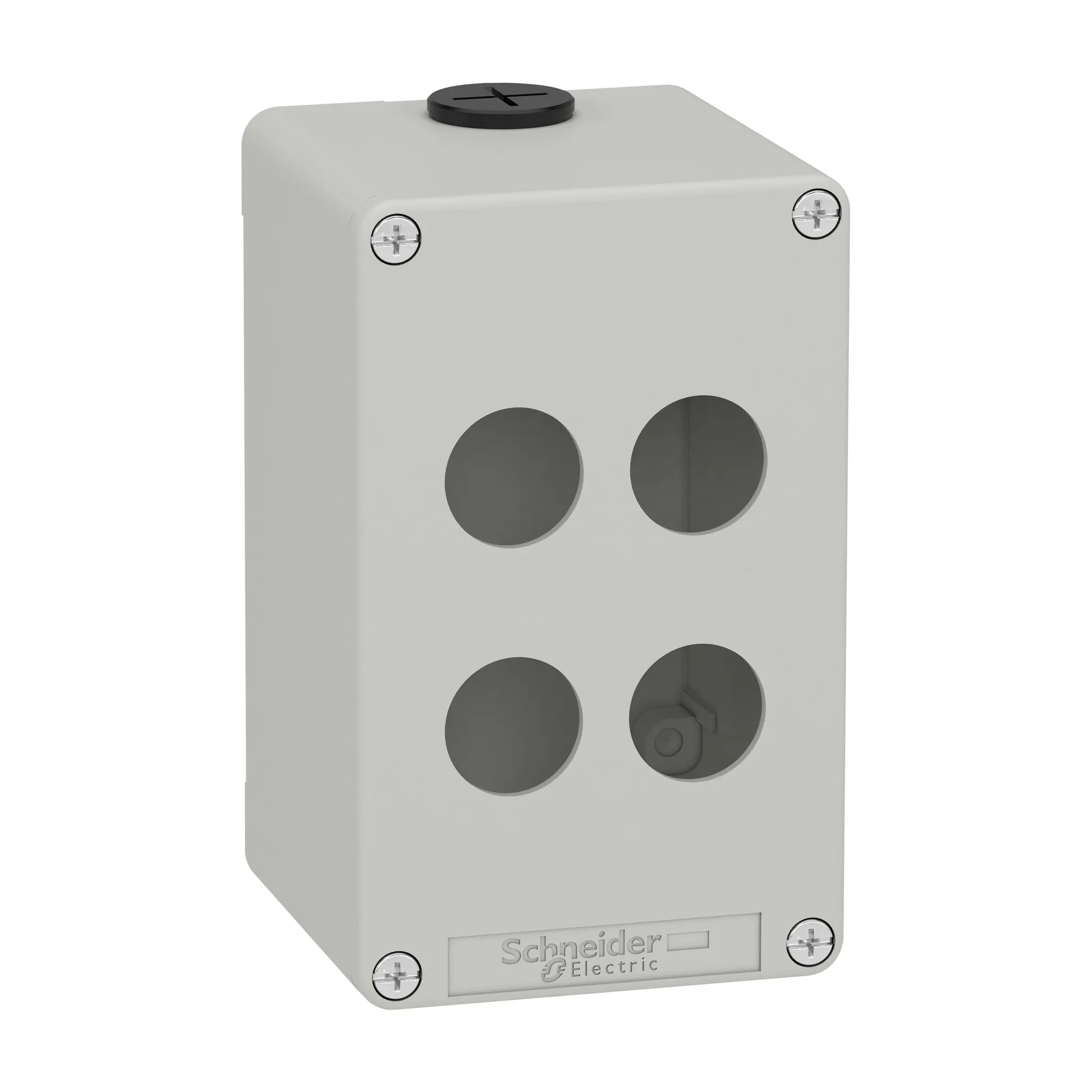 Produktfoto 1 von Schneider Electric Harmony XAP; Universalgehäuse; Metall; IK07 IP65, IP66, IP69 Breite 80 mm Höhe 130 mm Länge 80 mm