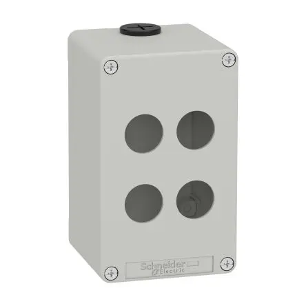 Produktfoto 1 von Schneider Electric Harmony; Universalgehäuse; Metall; IK07 IP65, IP66, IP69 Breite 80 mm Höhe 130 mm Länge 80 mm