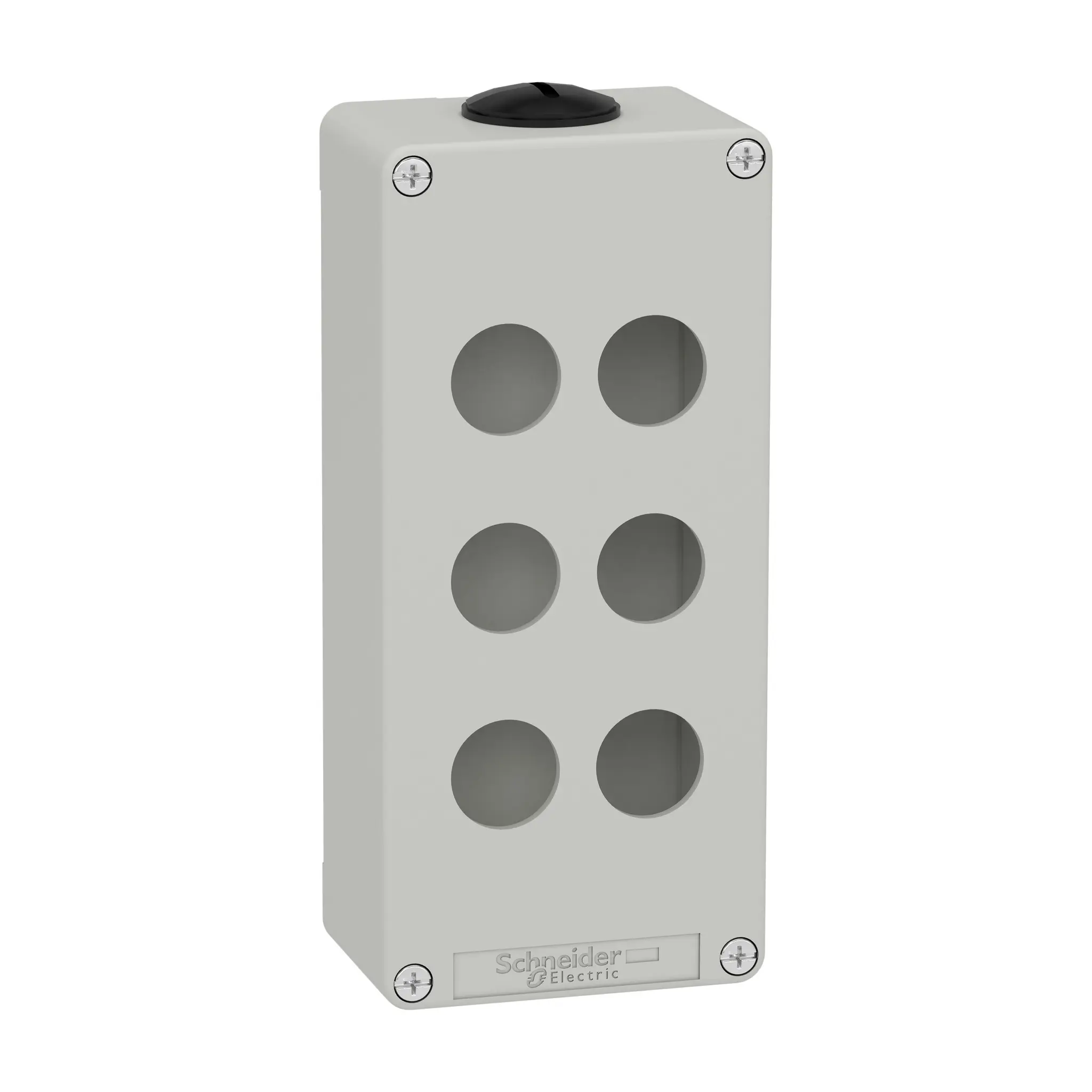 Produktfoto 1 von Schneider Electric Harmony XAP; Universalgehäuse; Metall; Grau; IK07 IP65 Breite 80 mm Höhe 175 mm Länge 80 mm