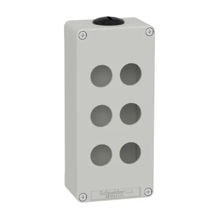 Produktfoto 1 von Schneider Electric Harmony; Universalgehäuse; Metall; Grau; IK07 IP65 Breite 80 mm Höhe 175 mm Länge 80 mm