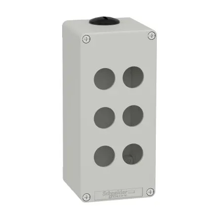 Produktfoto 1 von Schneider Electric Harmony; Universalgehäuse; Metall; Grau; IK07 IP65 Breite 80 mm Höhe 175 mm Länge 80 mm