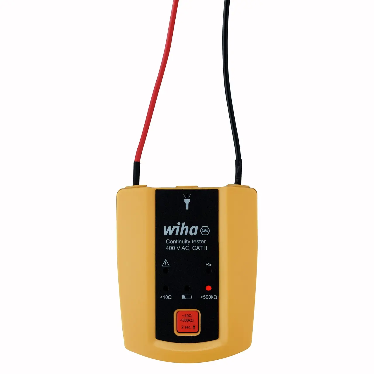 Produktfoto 1 von Wiha Durchgangsprüfer, 20mA LED Akustischer Alarm 400 V Batterie 230 g