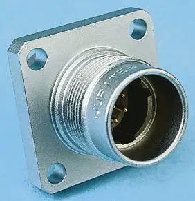 Produktfoto 1 von Souriau TP 10 Rundsteckverbinder Stecker 7-polig / 14.0A, Tafelmontage, Lötanschluss IP68