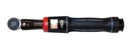 Produktfoto 1 von RS PRO 1/4 in Klick-Drehmomentschlüssel Vierkant 5 To 25 Nm, Länge 221mm, ±3 %