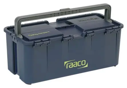 Produktfoto 1 von Raaco Kunststoff Werkzeugbox Werkzeugschrank, L. 425 mm B. 215mm H. 170 mm, 30 kg