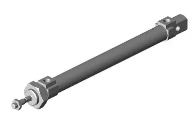 Produktfoto 1 von EMERSON – AVENTICS MNI Pneumatikzylinder 80 mm Doppeltwirkend, Bohrung Ø 10 mm