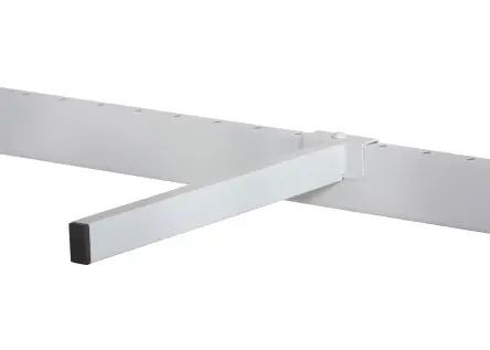 Produktfoto 1 von Manorga Aufbewahrungsregal Typ Stapelgestell aus Stahl in Hellgrau, 4500 kg, 50 mm x 50mm