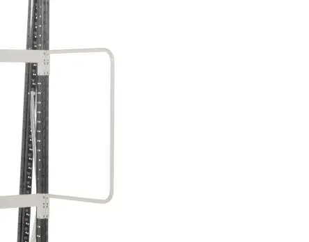 Produktfoto 1 von Manorga Aufbewahrungsregal Typ Stapelgestell aus Stahl in Hellgrau, 4500 kg, 750 mm x 50mm