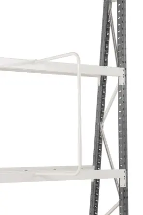 Produktfoto 1 von Manorga Aufbewahrungsregal Typ Stapelgestell aus Stahl in Hellgrau, 4500 kg, 750 mm x 50mm