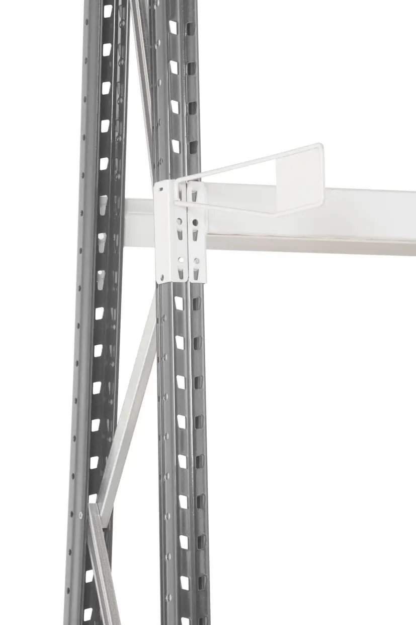 Produktfoto 1 von Manorga Aufbewahrungsregal Typ Stapelgestell aus Stahl in Hellgrau, 4500 kg, 50 mm x 50 mm