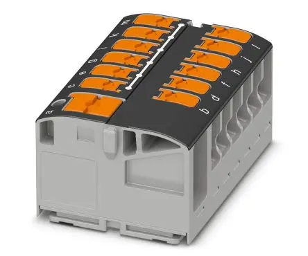 Produktfoto 1 von Phoenix Contact Verteilerblock 13-polig / 450V 24A, Polyamid Schwarz