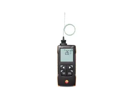 Produktfoto 1 von Testo Digitales Thermometer, 925, Differenzial, 1 bis 1000 °C, Messelement Typ K