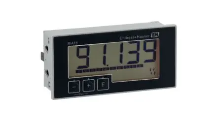 Produktfoto 1 von Endress+Hauser RIA15 LCD Digitales Multifunktionsmessgerät für Strom H 45 mm B 92 mm 5-Stellen T. 41.5 mm 17 mm