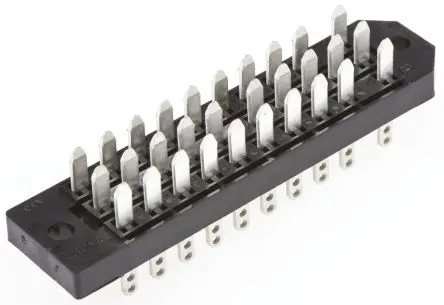 TE Connectivity RP622 Rechteckiger Steckverbinder Gerade, 30-polig / 3-reihig Stecker