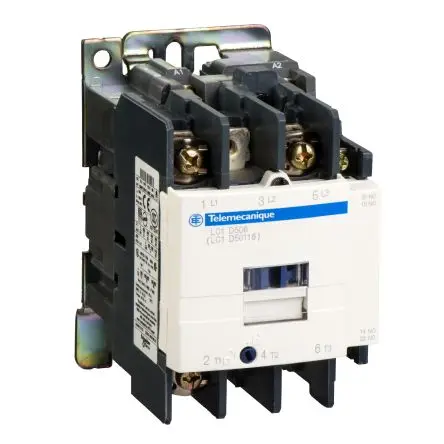 Produktfoto 1 von Schneider Electric TeSys D LC1D Leistungsschütz 110 V-Spule, 3 -polig / 50 A 1 Schließer, 1 Öffner Wechslerkontakt
