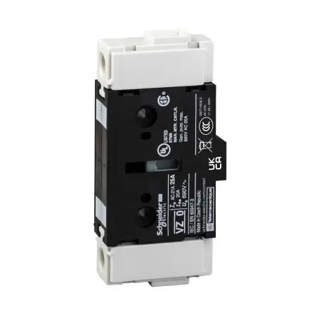 Produktfoto 1 von Schneider Electric TeSyS Vario Hilfskontakt 1-polig Seitlich, 2 Schließer mit Schraube Anschluss 10 A, 690V ac