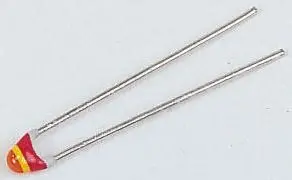 Vishay NTCLE100E3 Thermistor 220 Ω, NTC, 15 s 8 mm, -3.9 %/°C 24 mm, Steuerung, Erfassung, Temperaturmessung,