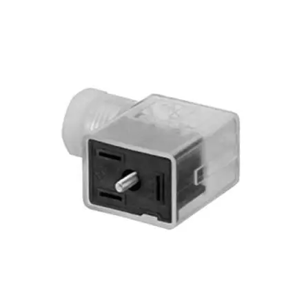 Produktfoto 1 von EMERSON – AVENTICS CON-VP DIN 43650 Steckverbinder 2+E / 230V Kontrollleuchte Schraubanschlussklemme, Rot, Gelb