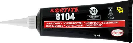 Produktfoto 1 von Loctite 8104 Silikon Fett farblos Lebensmittelsicher -40 °C bis 200 °C, Rohr 75 ml