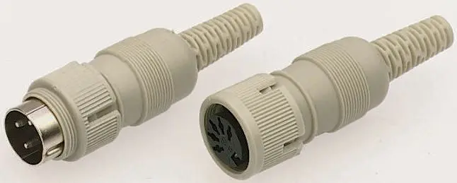 Produktfoto 1 von Hirschmann MAK Standard DIN-Buchse Gerade 8-polig, DIN 41524, 34 V ac/dc 4A IP30 Kabel Buchse