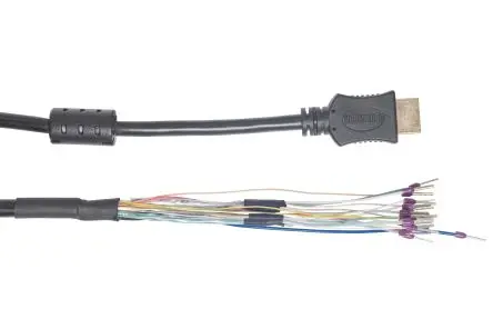 Produktfoto 1 von S2CEB HDMI Cord HDMI 2.0 HDMI-Kabel A Nicht abgeschlossen Stecker B HDMI Stecker, 5 m, Schwarz