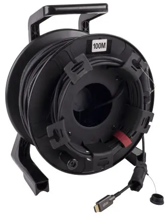 Produktfoto 1 von S2CEB Verlängerungskabeltrommel, 100 m, 1-fach, HDMI Typ A 4.5V, 5.5 V