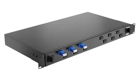 Produktfoto 1 von Multimedia Connect LWL-Rangierfeld LC Duplex für 6 Port 6 4.4 mm Gleitend