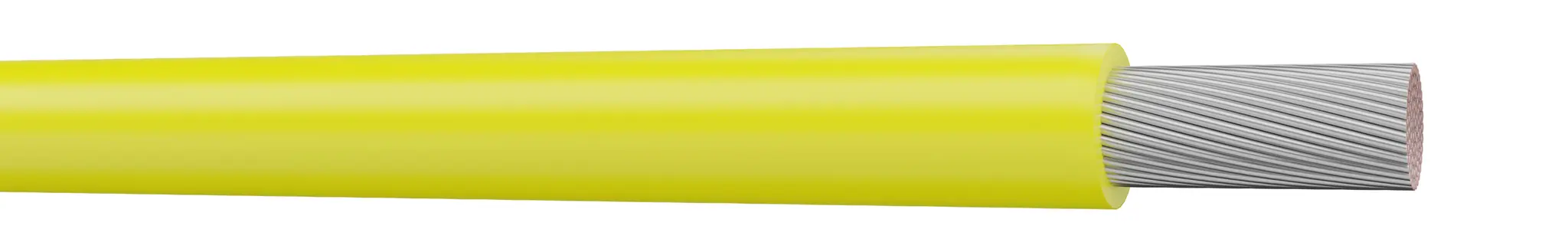 Produktfoto 1 von AXINDUS Einzeladerleitung, 20 AWG 305m Gelb PVC isoliert Ø 1.8mm