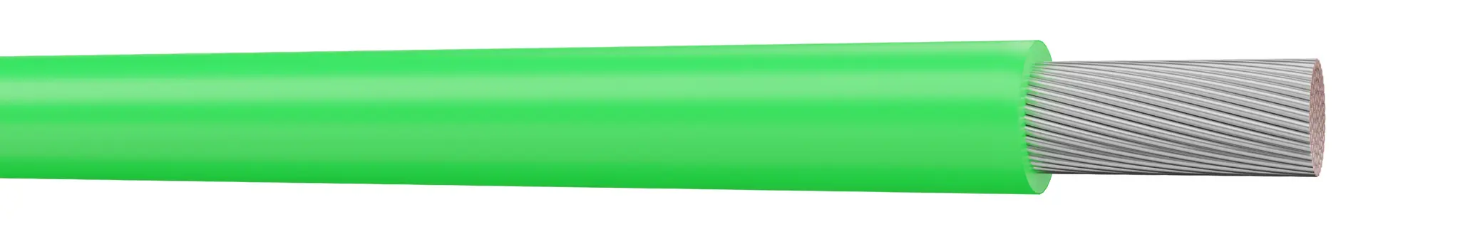 Produktfoto 1 von AXINDUS Einzeladerleitung, 24 AWG 305m Grün PVC isoliert Ø 1.4mm