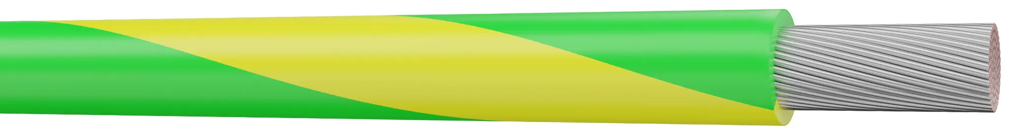 AXINDUS Einzeladerleitung, 18 AWG 305m Grün/Gelb PVC isoliert Ø 2mm