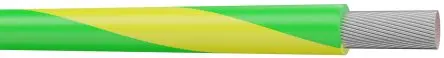 Produktfoto 1 von AXINDUS UL1007 Schaltdraht, 18 AWG 305 m Grün, Gelb Ø 2 mm Polyvinylchlorid