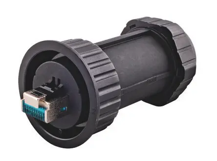 Produktfoto 1 von AXINDUS Stecker Ethernet-Steckverbinder, 1-Port 1-polig Zamac