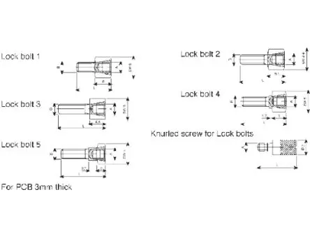 Produktfoto 1 von Provertha TMC Blindplatte für Sub-D Steckverbinder, Stecker