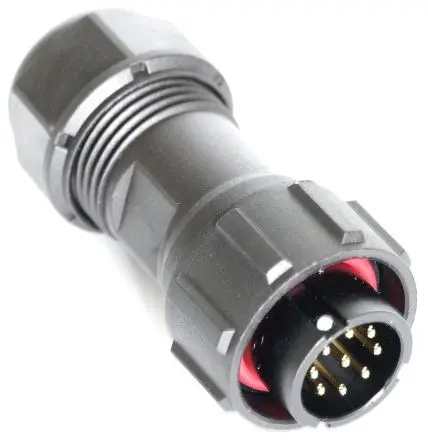 Produktfoto 1 von RS PRO SY17 Standard Rundsteckverbinder Stecker, Buchse 4-polig Stecker/Buchse 15A Kabel IP67