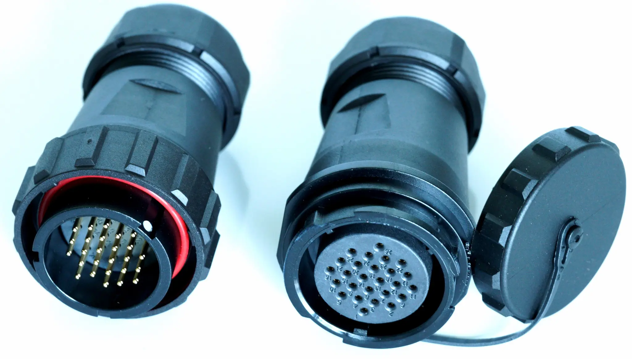 Produktfoto 1 von RS PRO SY29 Standard Rundsteckverbinder Stecker, Buchse 26-polig Stecker/Buchse 5A Kabel IP40
