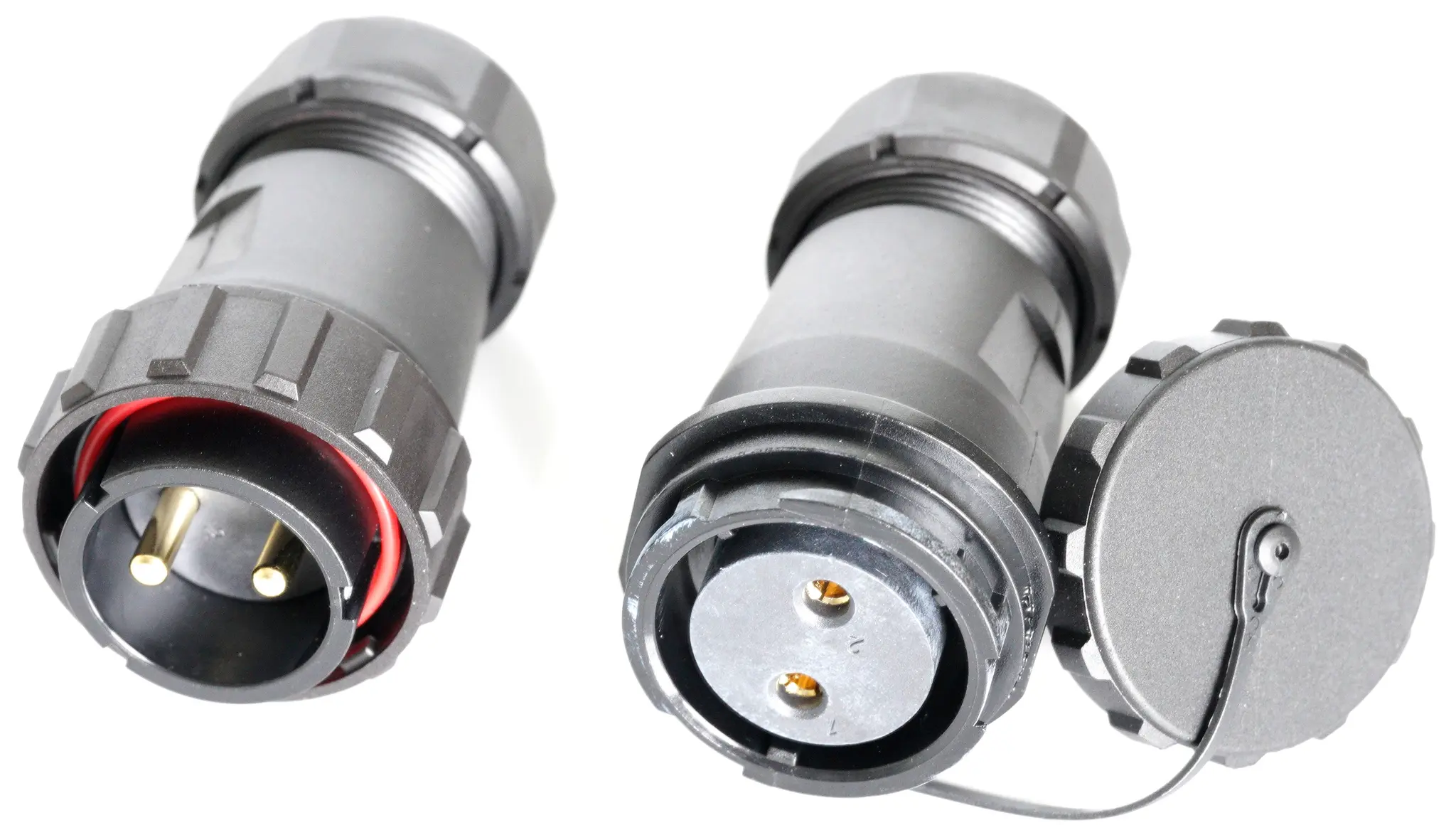Produktfoto 1 von RS PRO SY29 Standard Rundsteckverbinder Stecker, Buchse 2-polig Stecker/Buchse 32A Kabel IP40