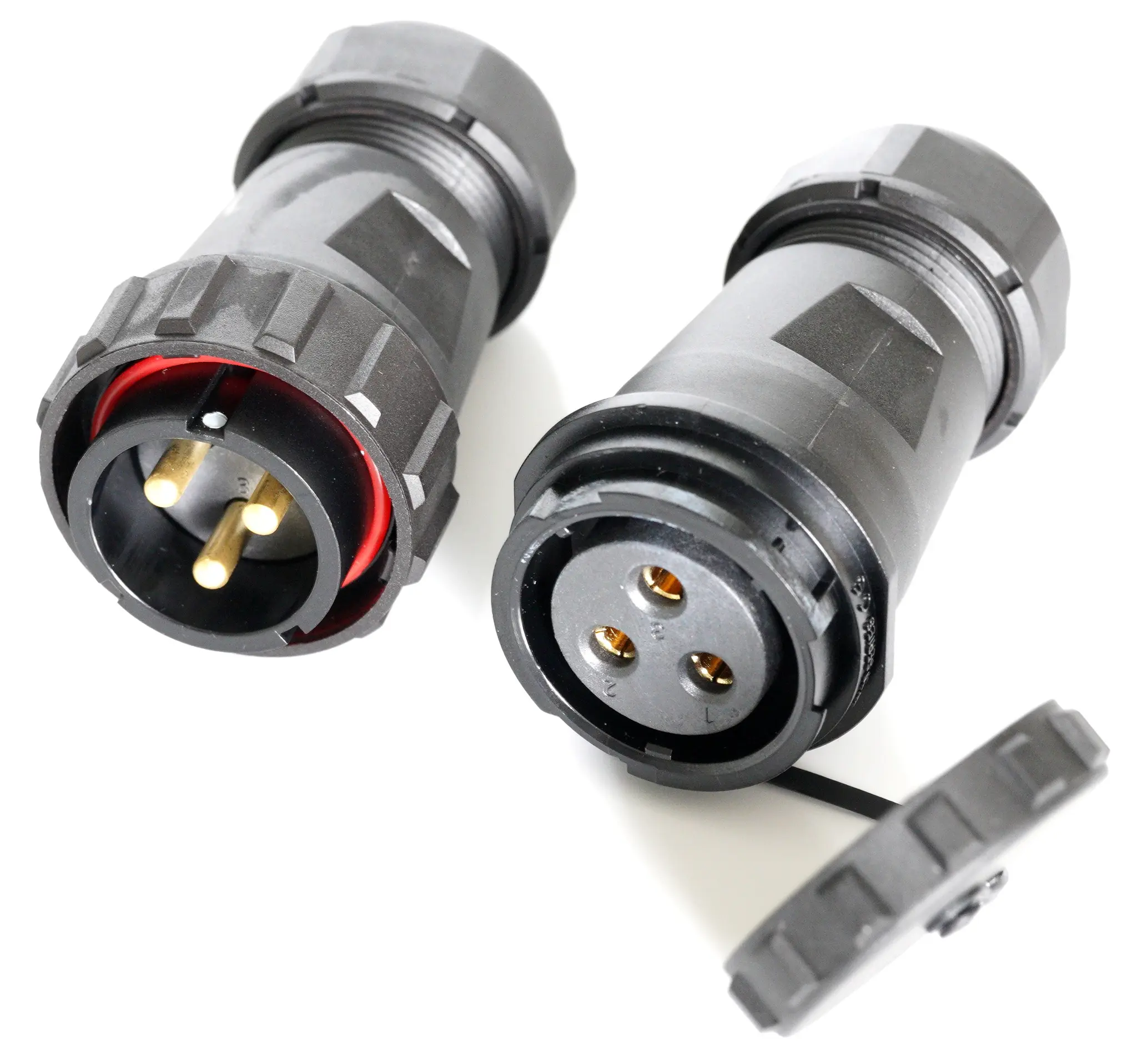 Produktfoto 1 von RS PRO SY29 Standard Rundsteckverbinder Stecker, Buchse 3-polig Stecker/Buchse 32A Kabel IP40