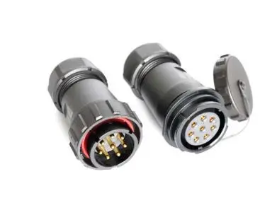 Produktfoto 1 von RS PRO SY29 Standard Rundsteckverbinder Stecker, Buchse 8-polig Stecker/Buchse 10A Kabel IP67
