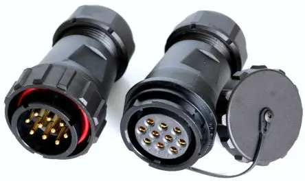 Produktfoto 1 von RS PRO SY29 Standard Rundsteckverbinder Stecker, Buchse 10-polig Stecker/Buchse 10A Kabel IP67