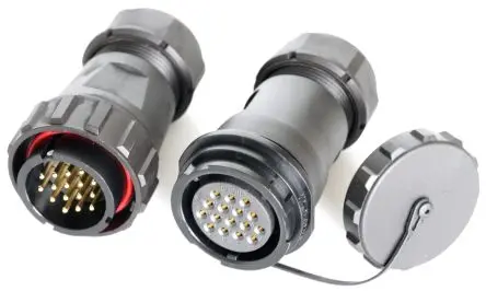 Produktfoto 1 von RS PRO SY29 Standard Rundsteckverbinder Stecker, Buchse 16-polig Stecker/Buchse 10A Kabel IP67