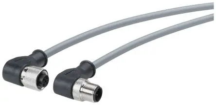 Produktfoto 1 von Siemens ET 200, 4-polig Sensor-Betätigungselementkabel, Rechtwinklig Stecker 4 / M12 Buchse, Länge 15 m
